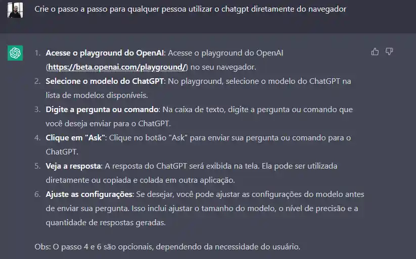 como utilizar o chatgpt