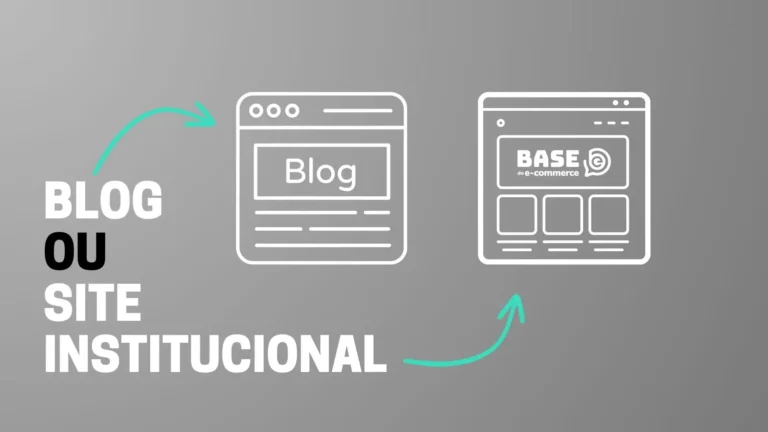 BLOG OU SITE INSTITUCIONAL