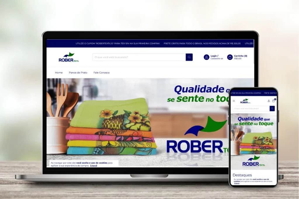 Robertextil - Base do E-commerce