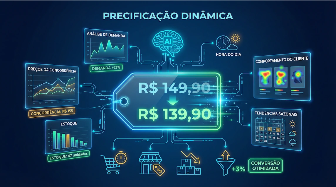 IA no E-commerce 2026: 10 Estratégias que Aumentam Vendas 2 topico 2 precificacao dinamica