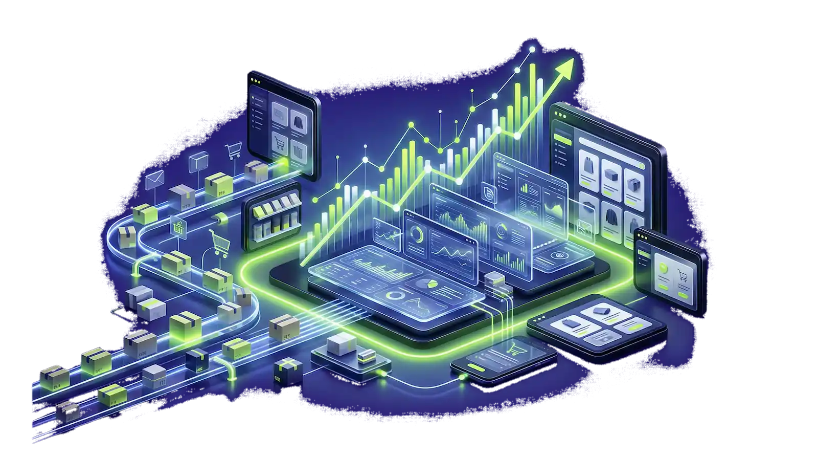 Capa do artigo sobre Full Commerce e marketplaces em 2025 e em 2026